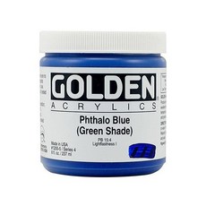 GOLDEN 壓克力顏料單色 473ml/S4/1255/NickelAzoYellow 1入, 1 1552鎘紅中色, 一
