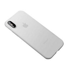 CAFELE 卡斐樂 超薄骨感手機殼+鋼化玻璃套, 透明度, 1個