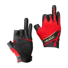 SHIMANO Nexus 彈力手套 L XT GL-121Q, 紅色的