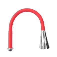 一體式廚房伸縮水龍頭 紅色, 1個
