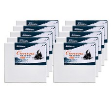 [Artmate]形狀畫布/正方形/35*35cm 10入, 1組