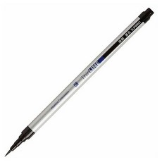 AKASHIYA 극세필 칼라 붓펜, 쑥색, 1개