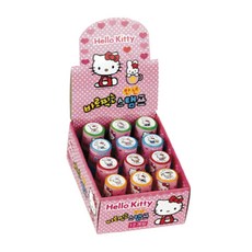 헬로키티 바로찍는 만년스탬프 12p세트, 혼합 색상, 12종