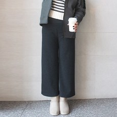 팡팡샵 P 仿貂皮寬褲