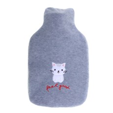 HUGO FROSCH 保溫袋 Hot Pack Classic Fleece Feel Good Cat 1.8L, 1個