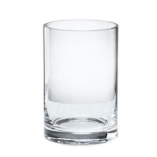 圓形玻璃花瓶, 透明