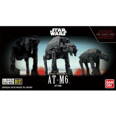 BANDAI 萬代 星際大戰 輕型全裝甲步行機 VM012 AT-M6, 1個