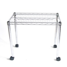 코랙코리아 트롤리 선반 610 x 1070 x 600 mm 1단, 실버