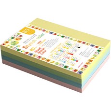 종이문화 스타일리쉬색지혼합 288 SN-Vivid Tone B5 80g 세트, 420개