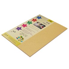 종이문화 트윙클스타 얇은 펄지 4절 120g No7 금색, 15개