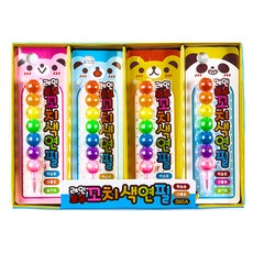 Jukebox 彩虹串式彩色鉛筆 隨機出貨 36p, 7色, 1套