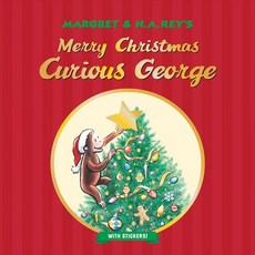Merry Christmas Curious George: With Stickers, Houghton Mifflin Harcourt