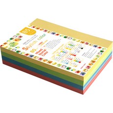 종이문화 스타일리쉬색지혼합 288 SN-Vivid Tone B5 80g 세트, 420개
