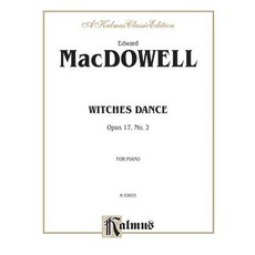 Witches Dance Op. 17 No. 2 Paperback, Alfred Music