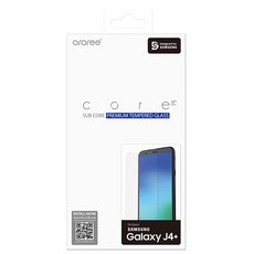 아라리 서브코어 클리어 강화유리 휴대폰 액정보호필름, 1세트