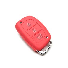 Cainz Accent 3鍵矽膠智慧鑰匙殼 KE-19, 粉紅色, 現代