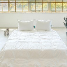 Cozy Shop標準鵝絨被, 白色