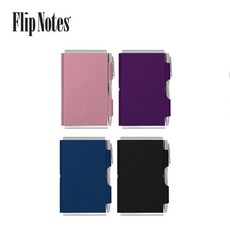 Well Spring 雙面翻頁便條紙, 粉色的, 一