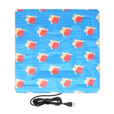 USB加熱坐墊 NAO-D5040C, 混色, 320 x 320 毫米