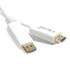 넥시 DP to HDMI 케이블 ver 1.1 디스플레이포트, NX-DP TO HDMI(1.8m), 1개