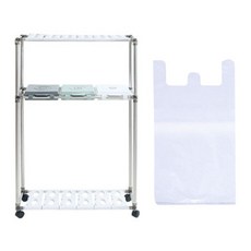 LIVING HAPPY Kling分離收藏3P 2級 +信封100p +單獨的收藏集私人貼紙顏色, 框架（銀色），插入件（灰色 + 開心果 + 白色）, 1套