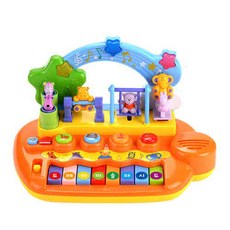 BlueMato 舞蹈音樂鋼琴玩具, 混色