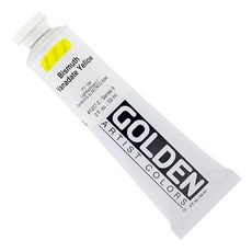 Golden 高登 Heavy Body 壓克力顏料 59ml 系列 5, 1 1007鉍釩酸鹽黃色, 一, 1 1007BismuthVanadateYellow, 1