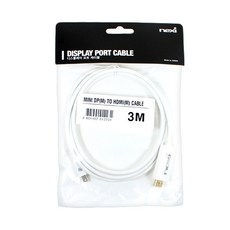 nexi MINI DP 轉 HDMI 轉換線 迷你顯示埠 3m, 1個