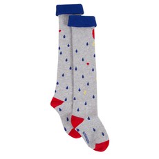 까띠미니 아동용 날씨 패턴 무릎 양말