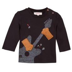 까띠미니 아동용 귀여운 3D 롹 패턴 티셔츠