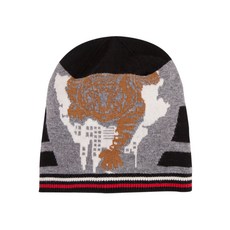 까띠미니 아동용 자카드 니트 모자