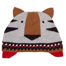 까띠미니 아동용 그래픽 자카드 니트 모자