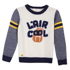 까띠미니 아동용 부클레 모티프 멀티니트 스웨터