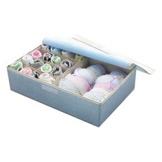 Market Gamsung 17格內衣收納箱, 隨機顏色, 1個