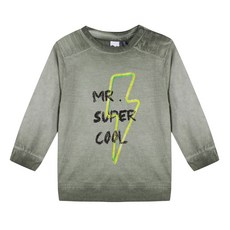 3pommes 남아용 리틀 어드벤처러 베이비 티셔츠