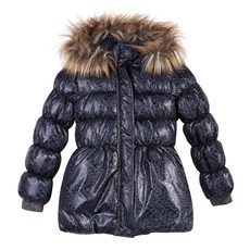 3Pommes 여아용 미티어 블루 키즈 코트