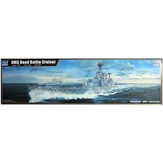 트럼페터 1:200 HMS Hood Battle Cruiser 프라모델, 1개