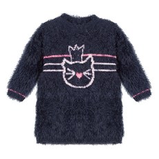 3pommes 여아용 라라랜드 베이비 캣페이스 드레스