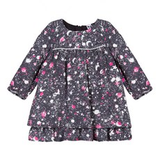 3Pommes 여아용 락 미 투 더 문 프릴 베이비 드레스