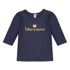 3pommes 여아용 헤드 인 더 스타 베이비 티셔츠