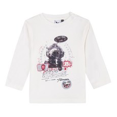 3Pommes 남아용 카고 라이너 베이비 티셔츠