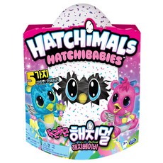 HATCHiMALS 栗子孵化嬰兒 Cheetry 機器人玩具, 混色