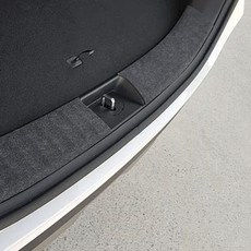 CAIMAN 순정형 스크래치 방지 싼타페TM 퓨얼커버 트렁크스텝 2p, 혼합색상, 1세트