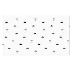 파크론 퓨어 디자인 소프트 거실매트, 클라우드스마일