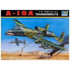 트럼페터 1:32 A-10A Thunderbolt 2 프라모델, 1세트