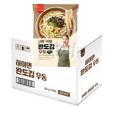삼립 하이면 완도김우동, 229g, 8개입