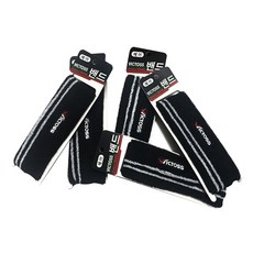 VICTOSS 自行車運動頭帶 5入, 黑色的