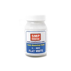 SMP HOUSE SMPL006塑料模型漆, 純白（啞光）, 100毫升