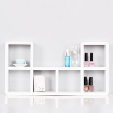 CUBICS 桌上型迷你收納櫃 B款, 白色的