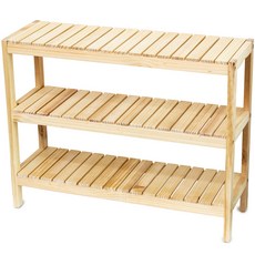 eSPACE 實木多功能整理架 層架, 1個, 單一顏色, 3層